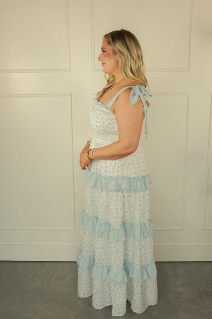 THE WILDFLOWER TIE TOP MAXI DRESS