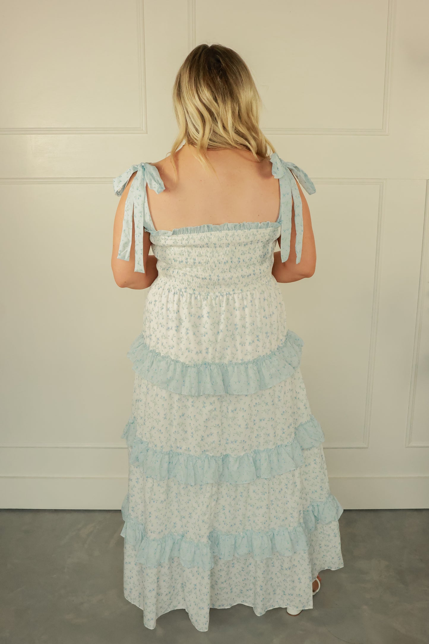 THE WILDFLOWER TIE TOP MAXI DRESS