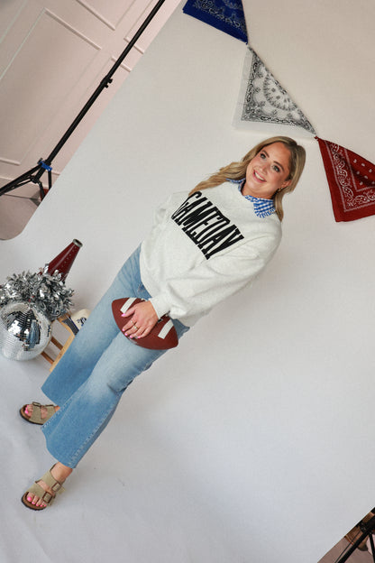 GAME DAY SWEATSHIRT | BLACK