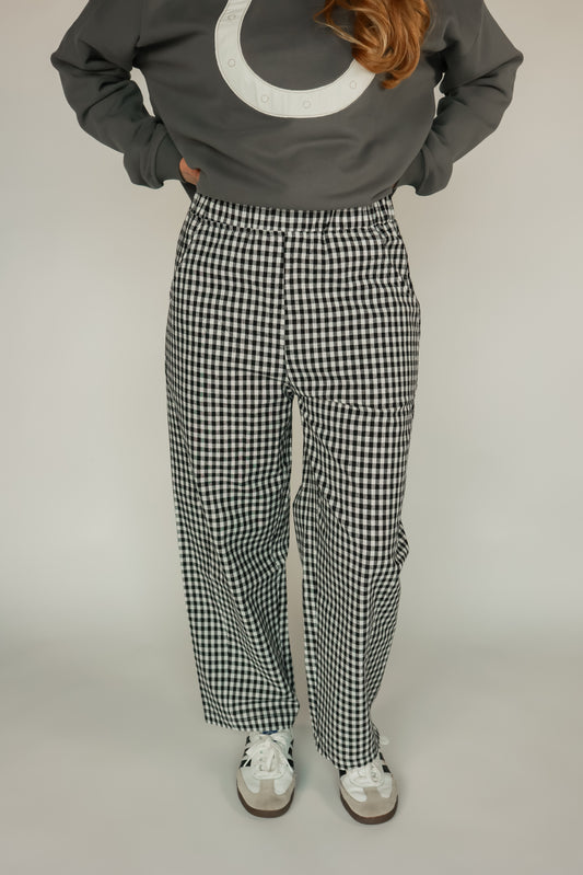 THE DUSTY TRAIL GINGHAM PANT