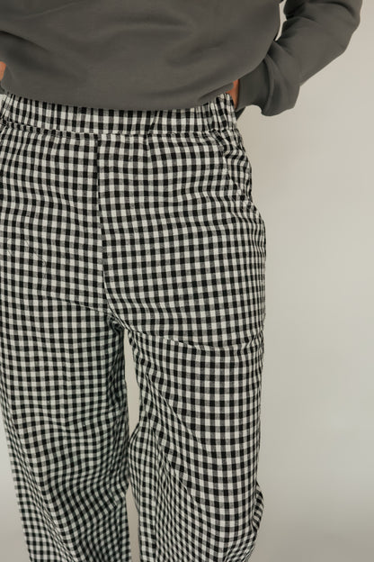 THE DUSTY TRAIL GINGHAM PANT