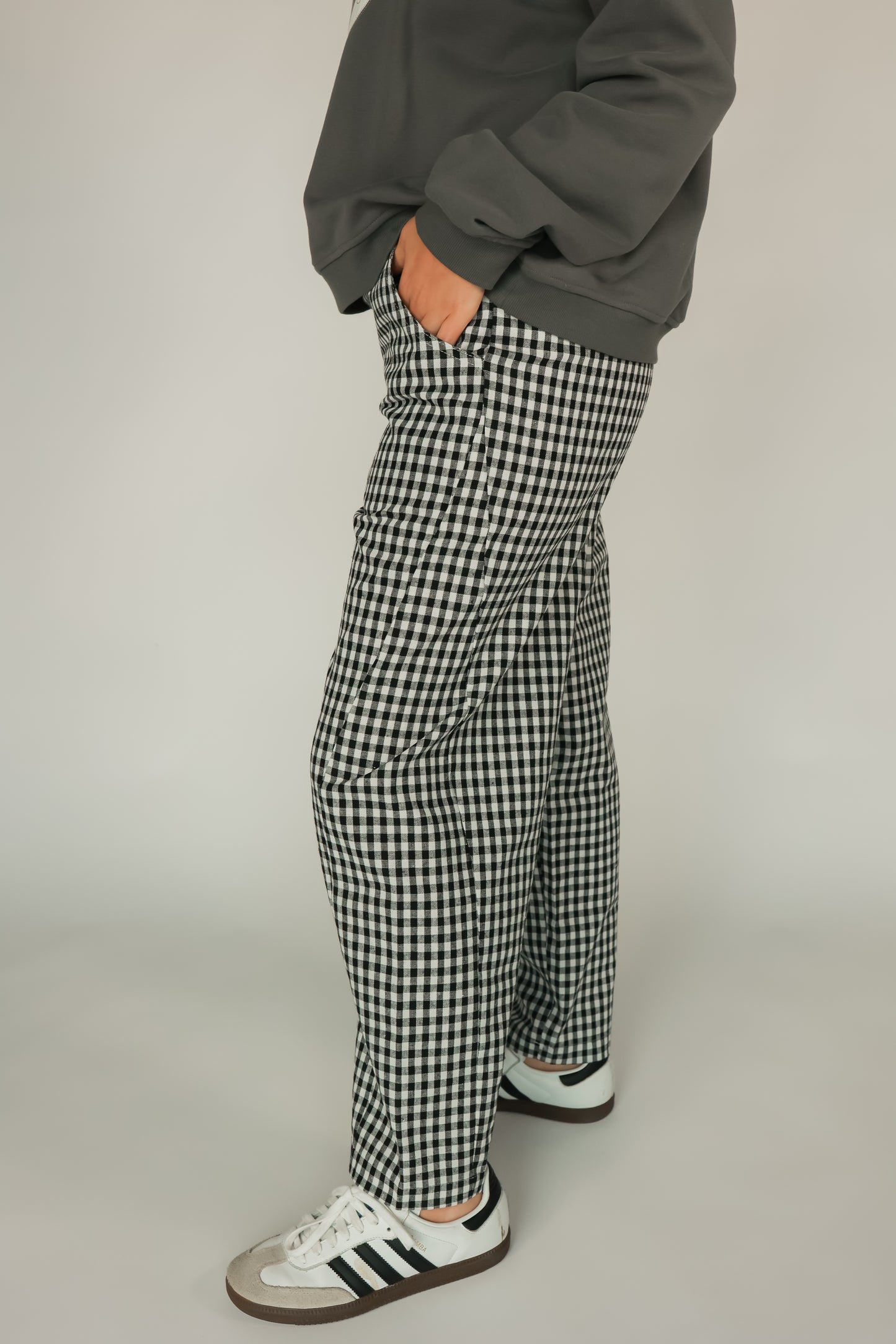 THE DUSTY TRAIL GINGHAM PANT