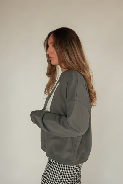 HORSESHOE PULLOVER | CHARCOAL