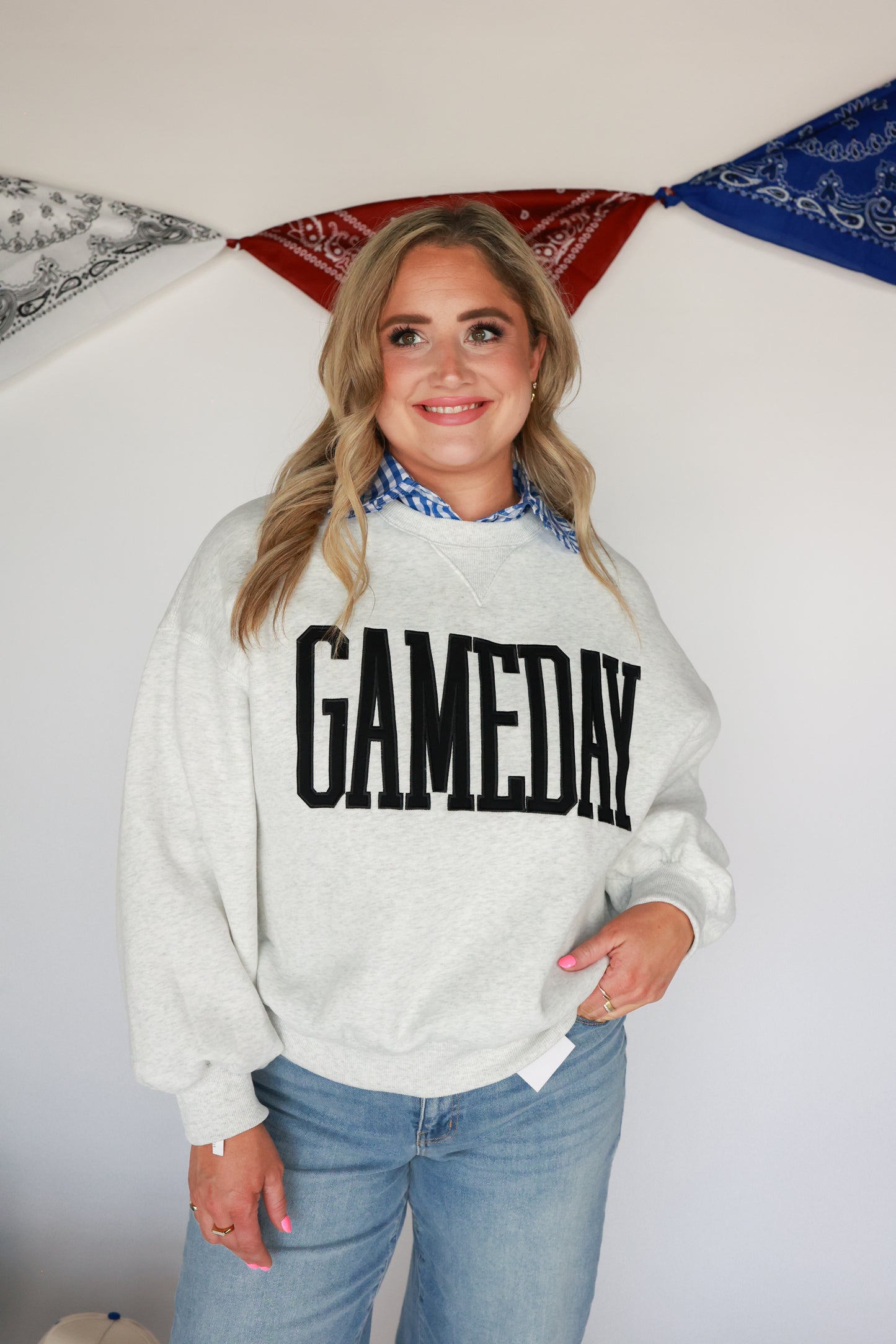 GAME DAY SWEATSHIRT | BLACK