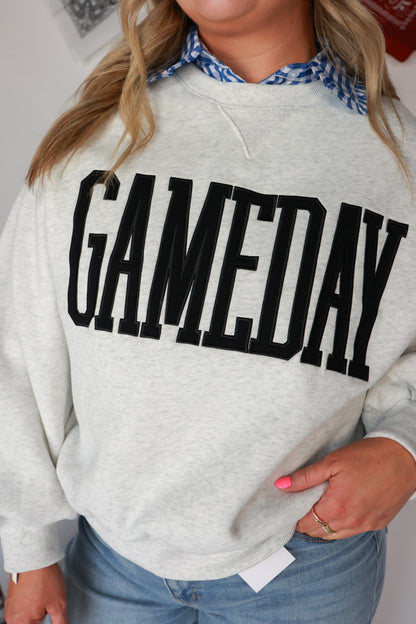 GAME DAY SWEATSHIRT | BLACK