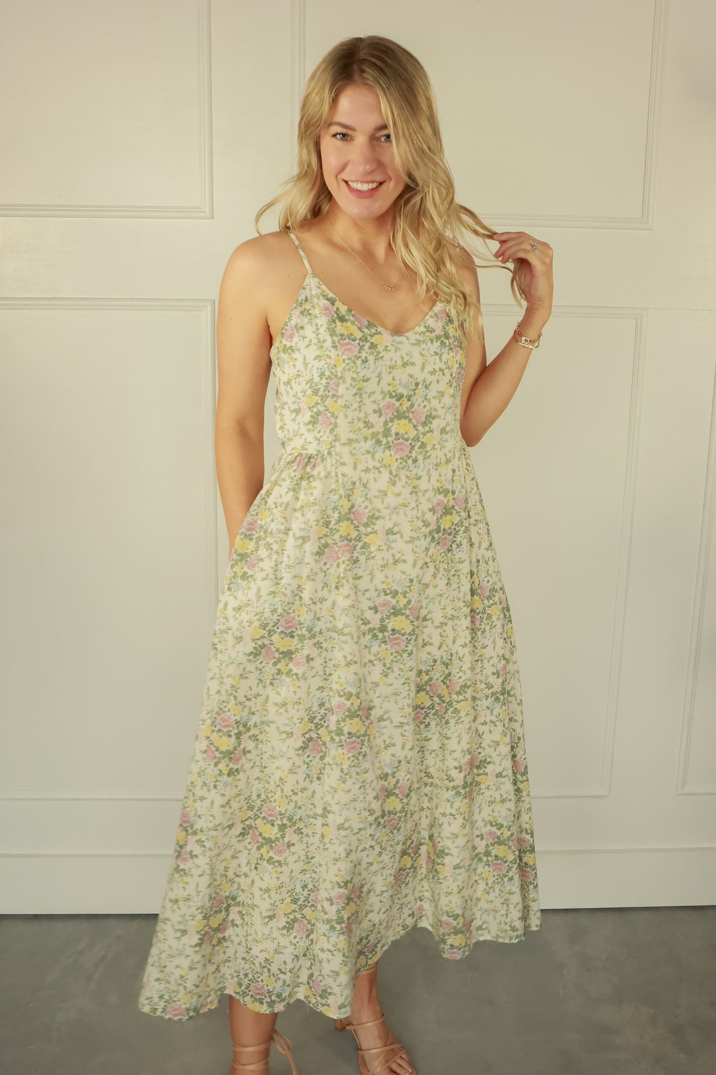 THE FLORAL MAXI DRESS