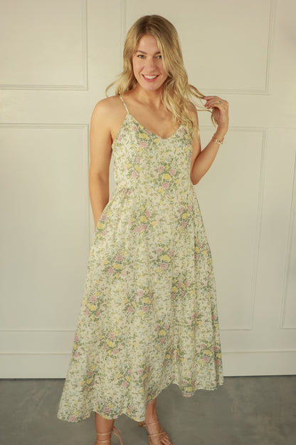 THE FLORAL MAXI DRESS