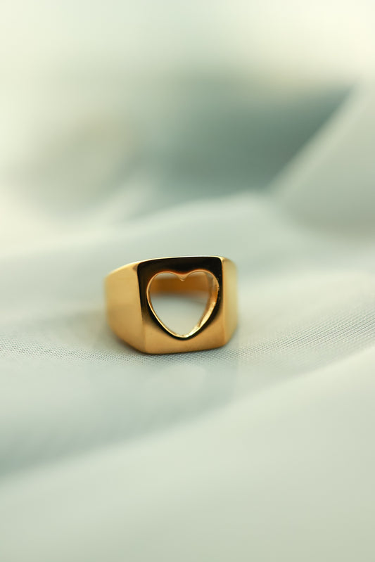 THE OPEN HEART RING