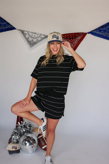THE KICKOFF STRIPED SET | TOP ONLY