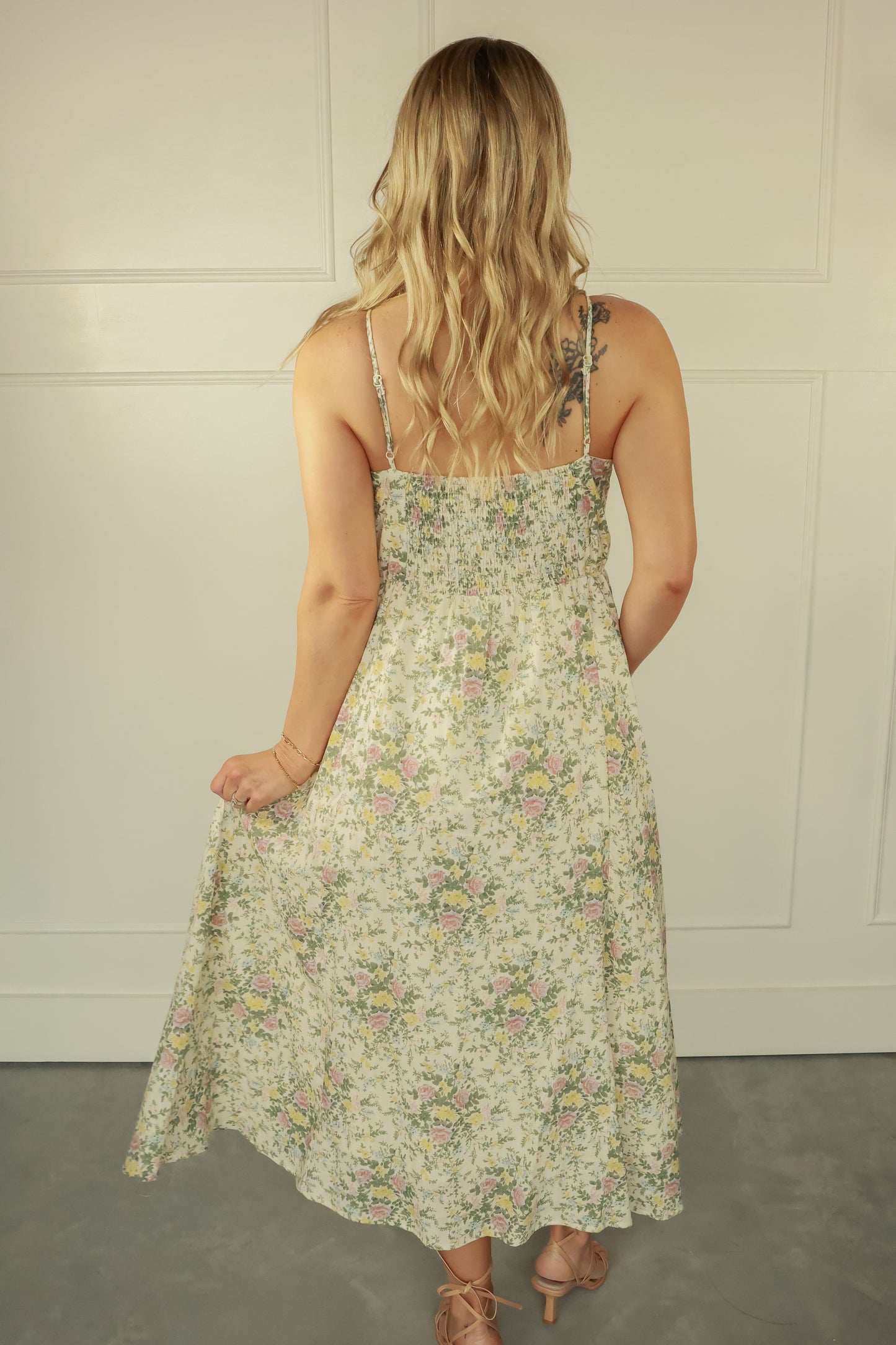 THE FLORAL MAXI DRESS