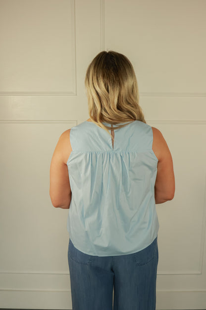 THE SKY BLUE BLOUSE