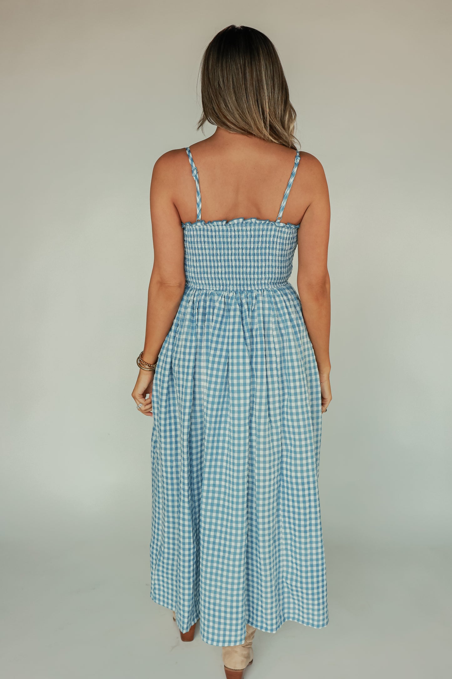 THE WESTERN BELLE MAXI | BLUE