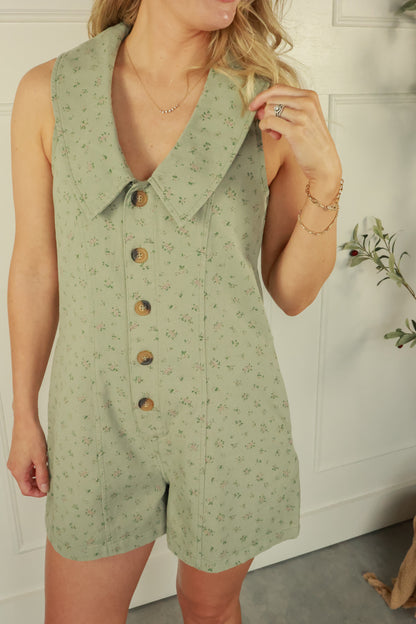 THE DITSY GARDEN ROMPER