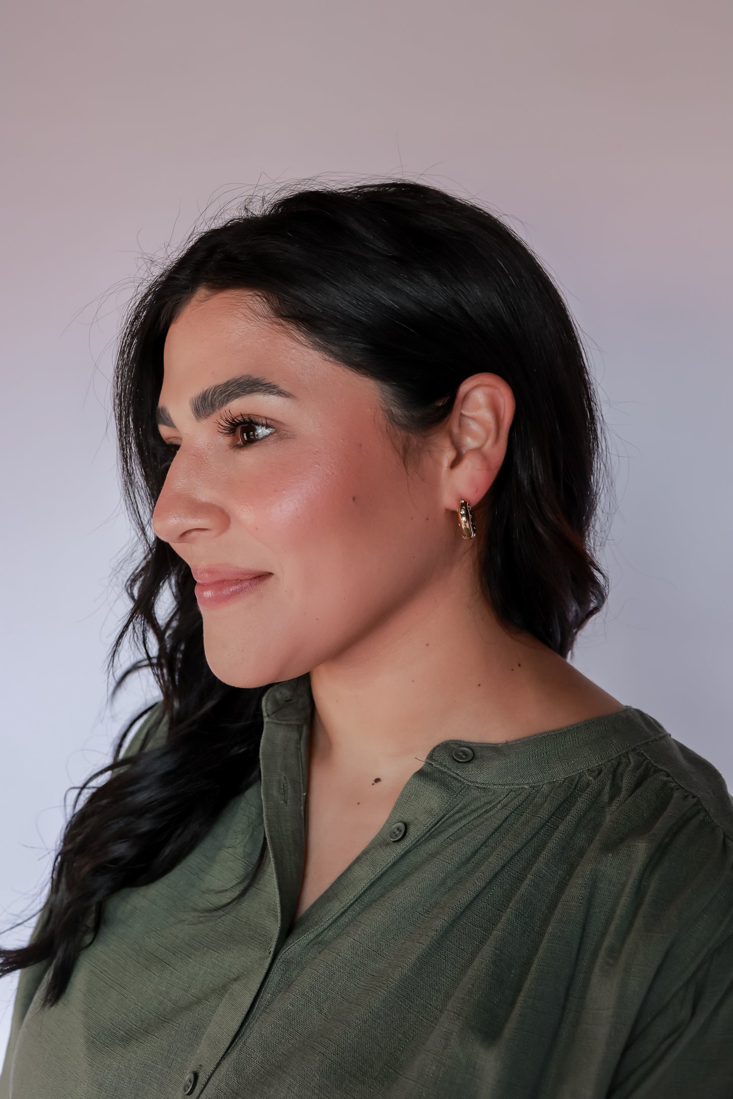 YOU'RE SO GOLDEN HOOPS