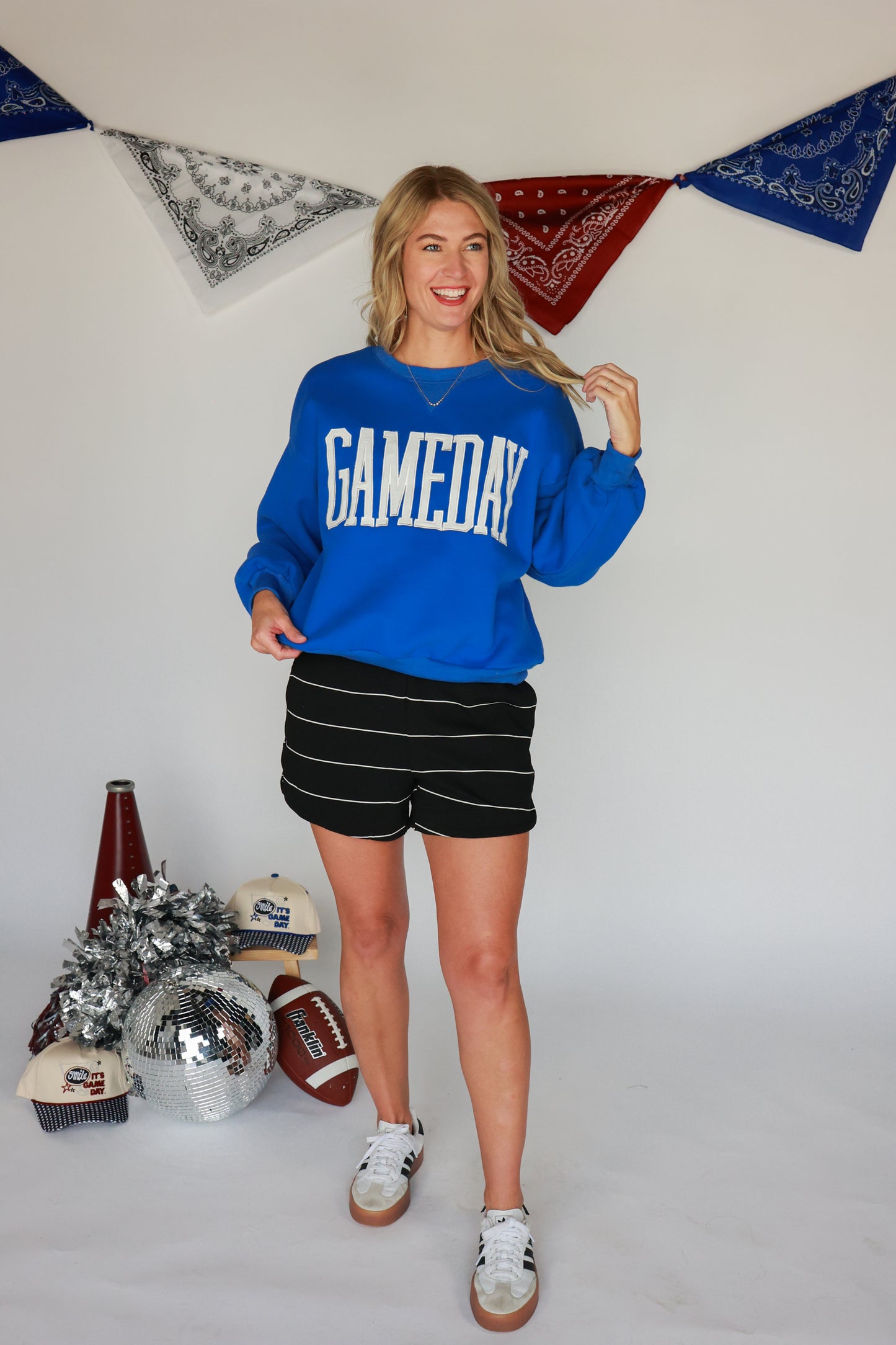GAME DAY SWEATSHIRT | ROYAL BLUE