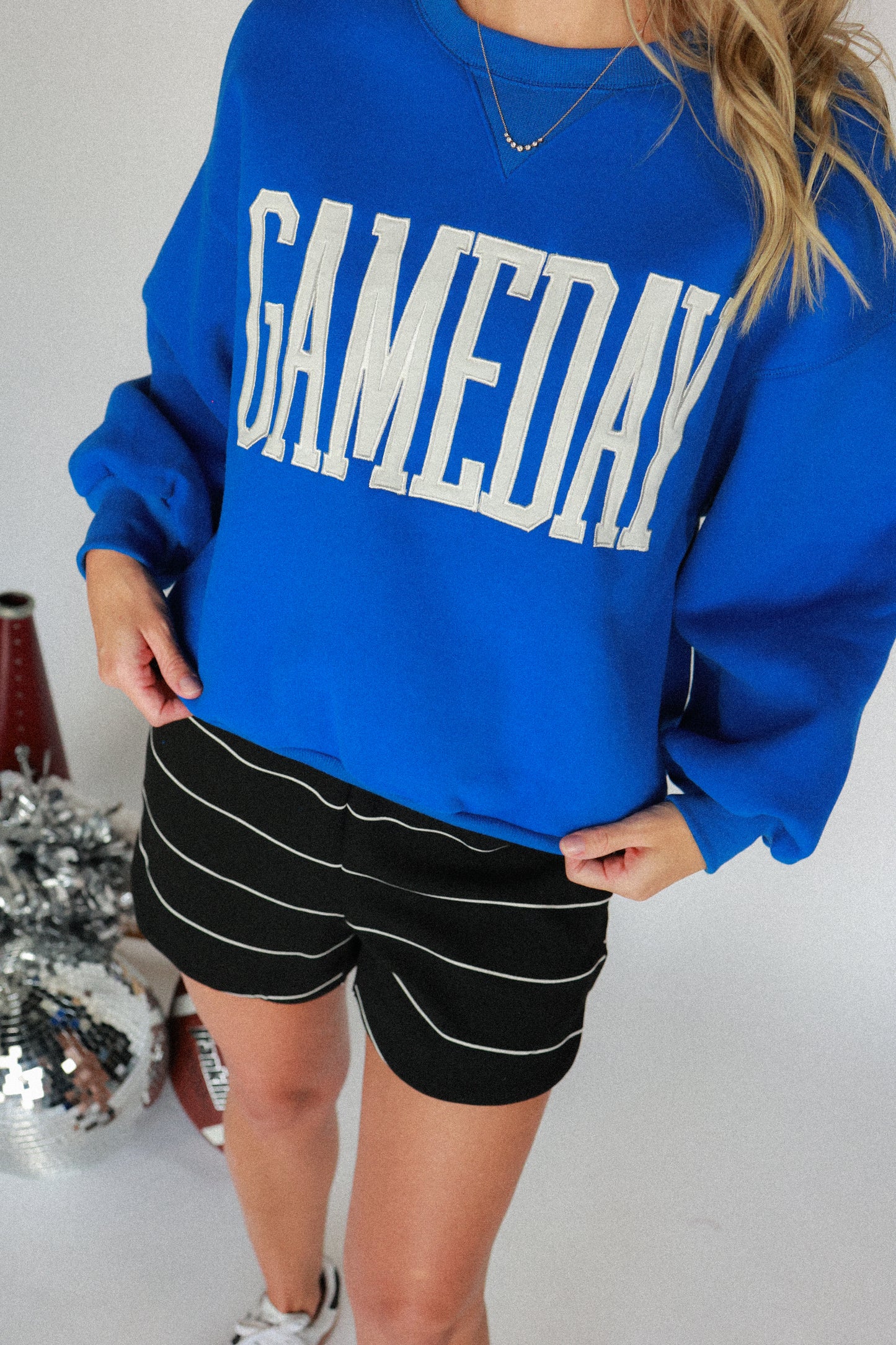 GAME DAY SWEATSHIRT | ROYAL BLUE