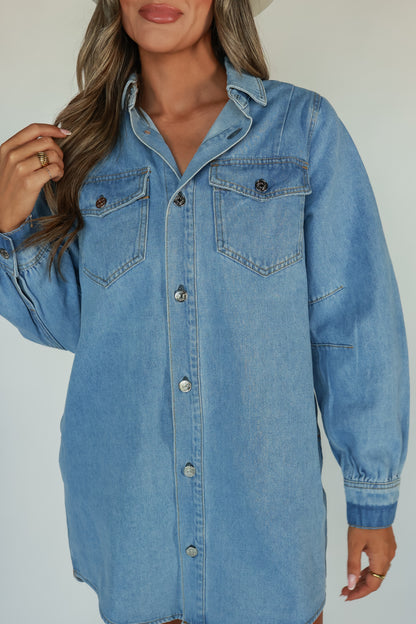 THE ALL AMERICAN DENIM DRESS