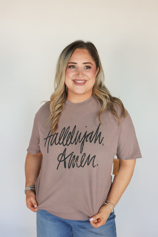 HALLELUJAH + AMEN TEE