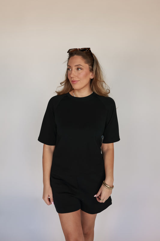 THE NOIR LOUNGE SHORT | BLACK