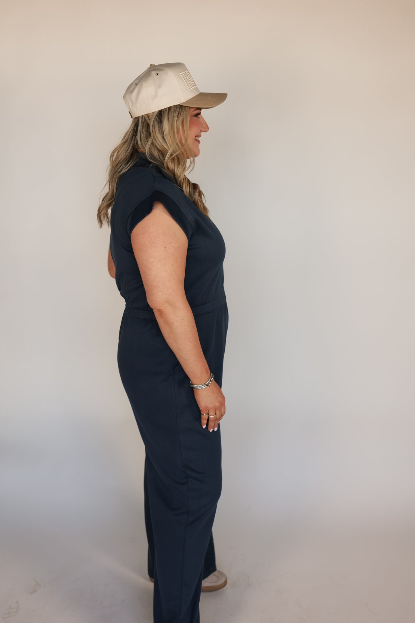 THE HARBOR JUMPSUIT | NAVY