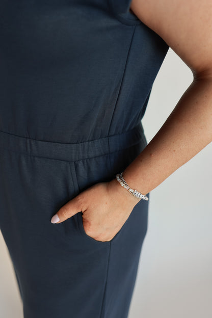 THE HARBOR JUMPSUIT | NAVY