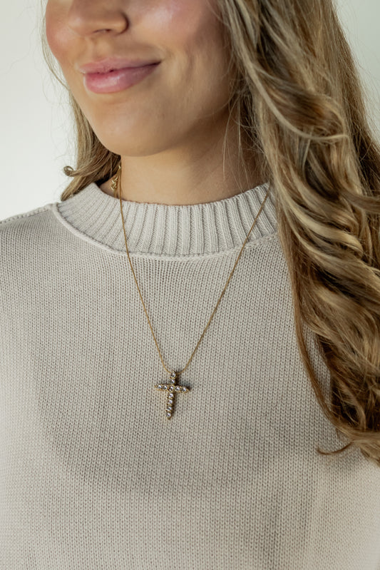 THE CROSS NECKLACE