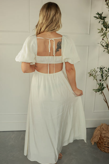 THE MILLIE MAXI DRESS | IVORY