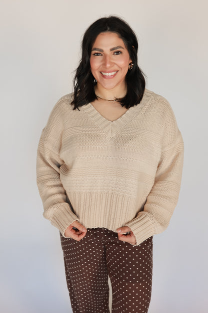 THE TIMELESS V-NECK SWEATER