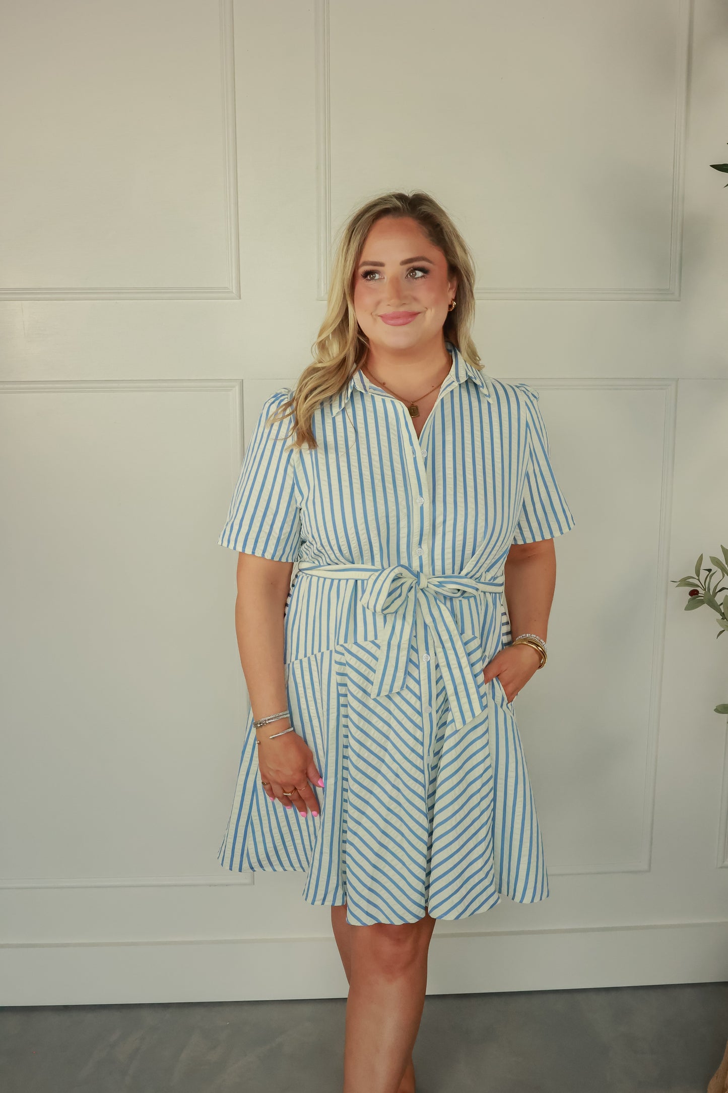 THE WEEKEND STRIPE DRESS