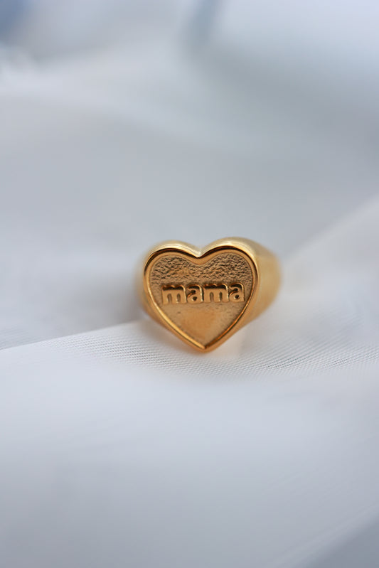 MAMA HEART RING