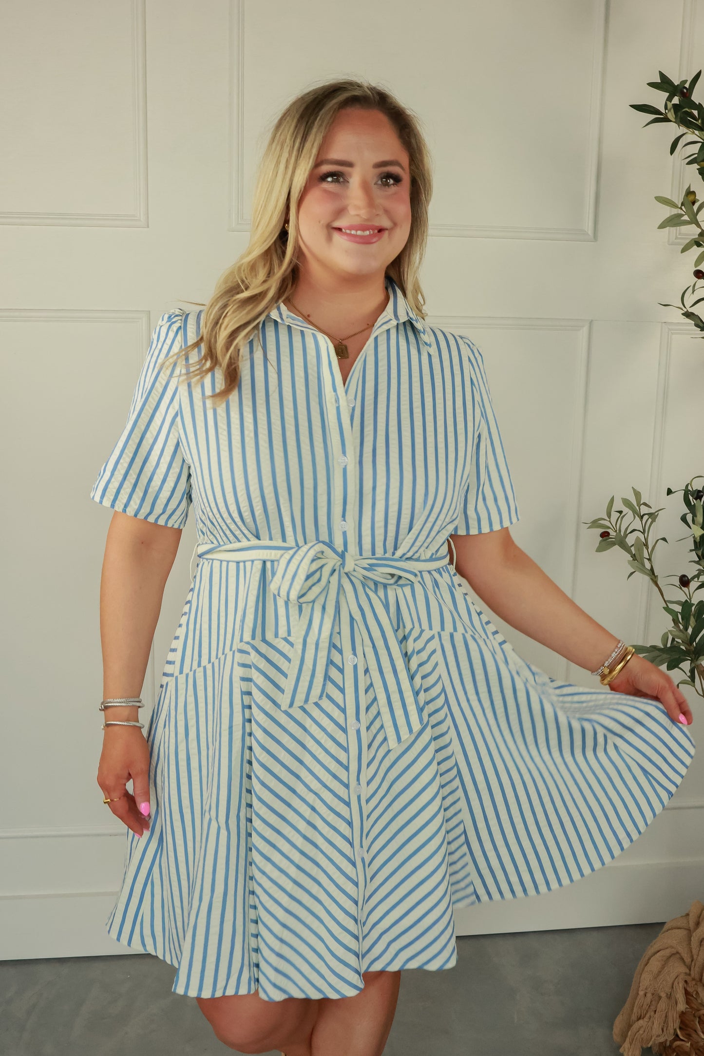 THE WEEKEND STRIPE DRESS