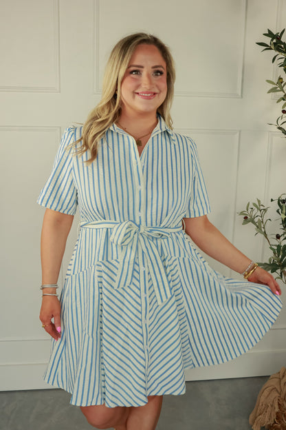 THE WEEKEND STRIPE DRESS