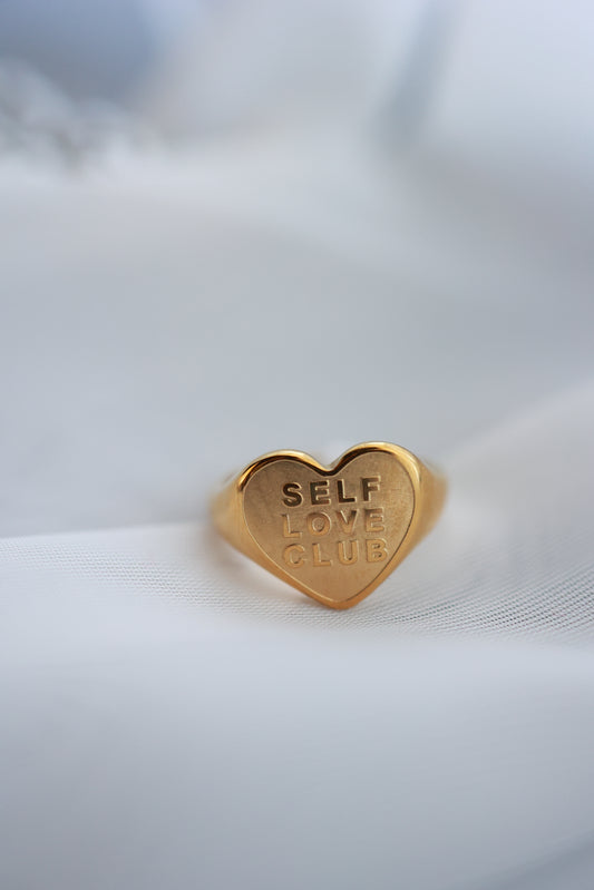 SELF LOVE CLUB RING