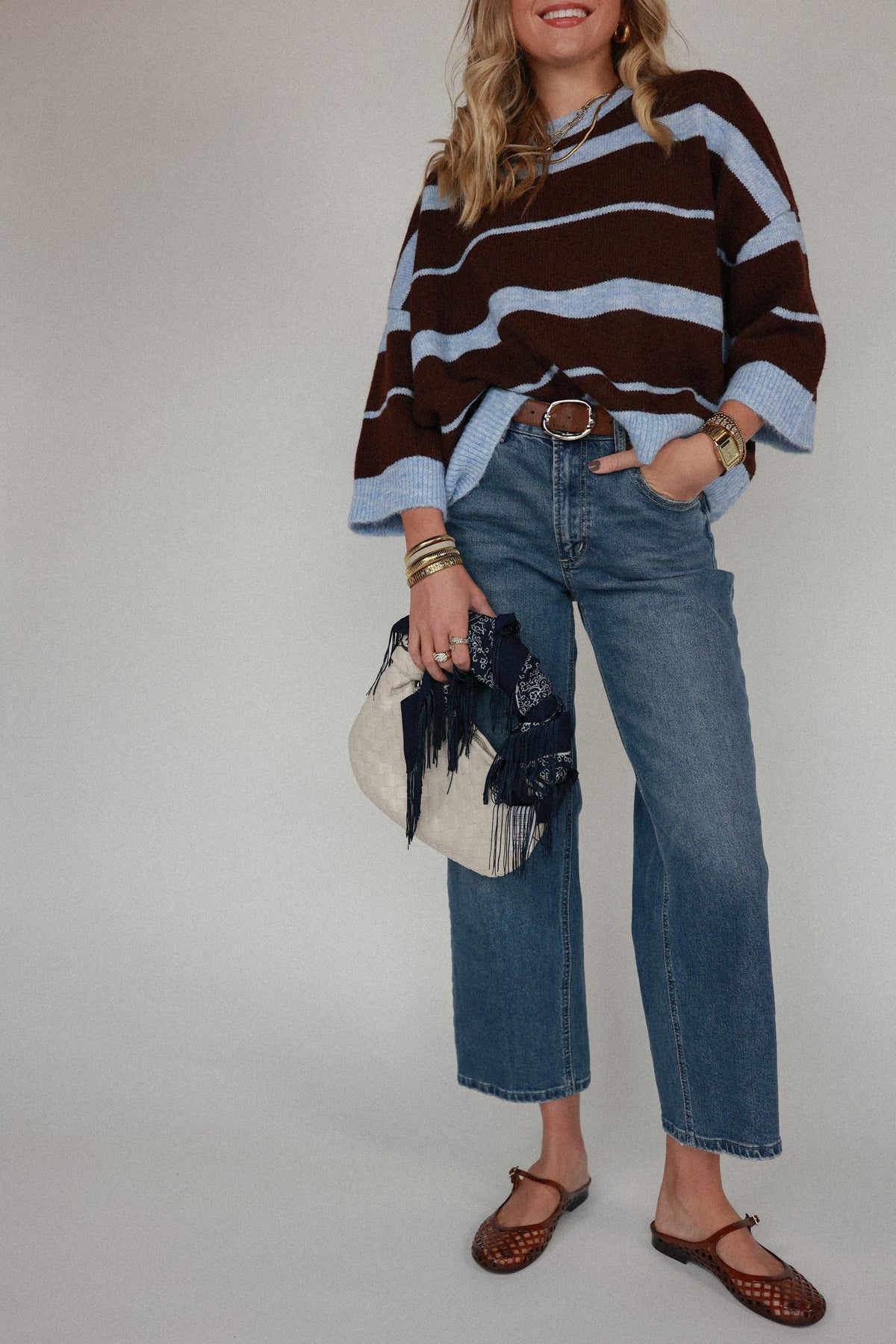 THE MIXED MOOD STRIPE SWEATER