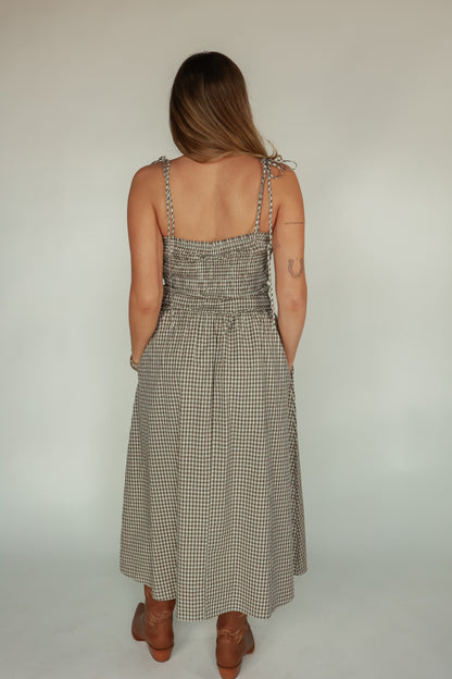 THE HIGH DESERT PLAID DRESS