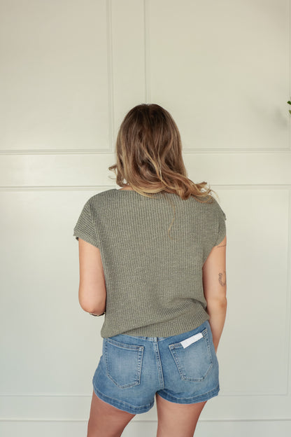 THE OLIVE DRIFT SWEATER