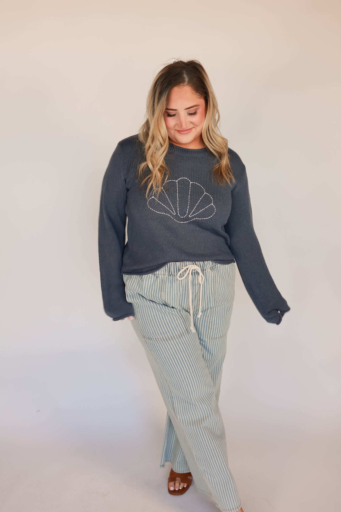 THE HARBOR SHELL SWEATER