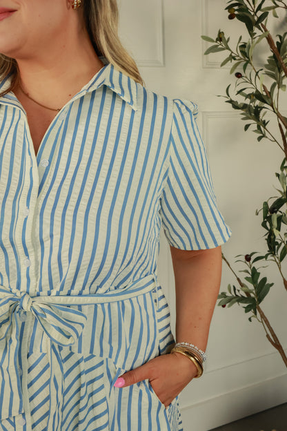 THE WEEKEND STRIPE DRESS