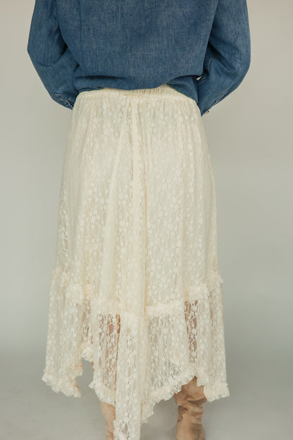 COOL GIRL LACE SKIRT