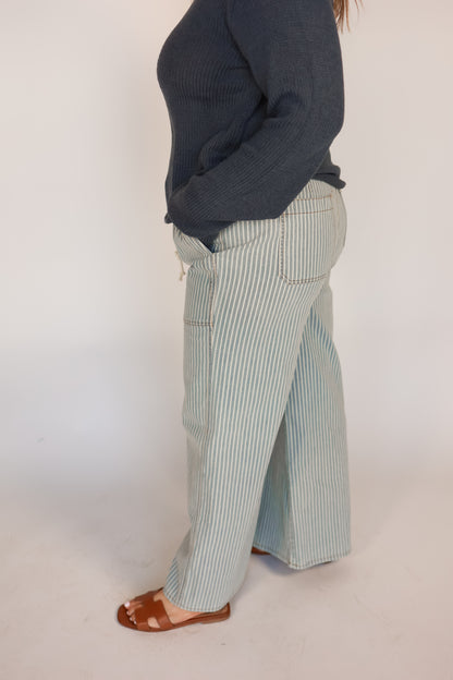 THE SEASIDE STRIPED PANTS