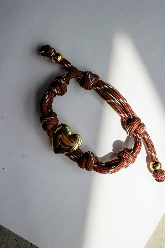 TEAM SPIRIT BRACELET | BROWN
