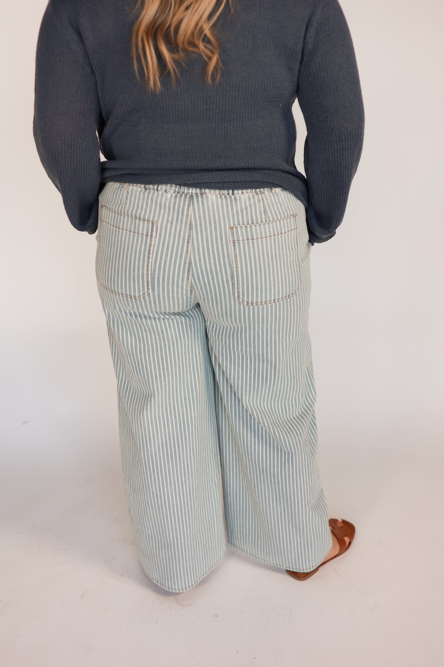 THE SEASIDE STRIPED PANTS