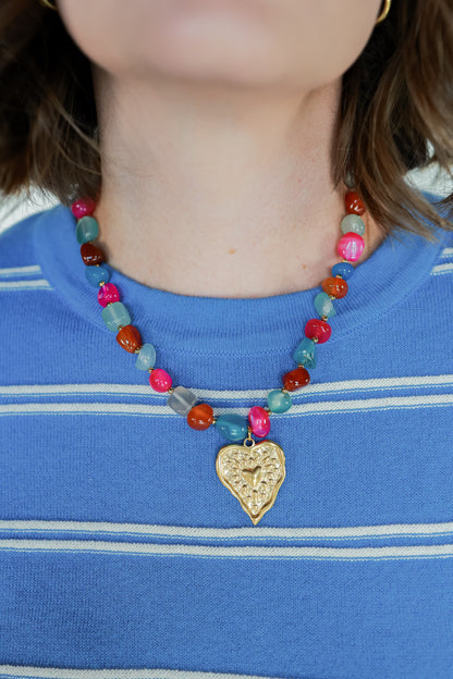 SWEET HEART NECKLACE | TREASURE JEWELS