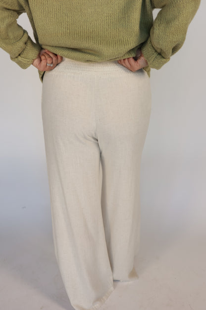 THE SEABREEZE LINEN PANTS