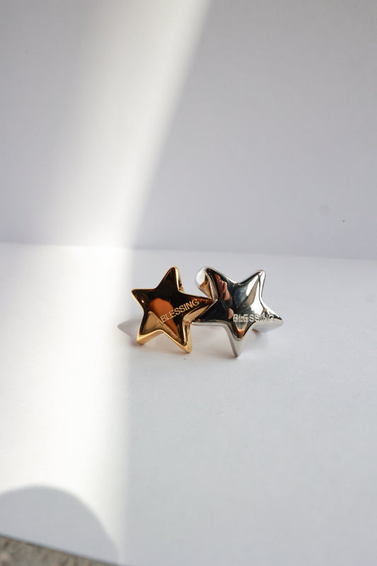 THE BLESSING STAR RING IN GOLD