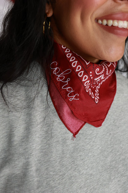 EMBROIDERED BANDANA | COBRAS