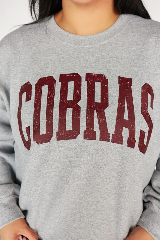 COBRAS VARSITY SWEATSHIRT | ADULT