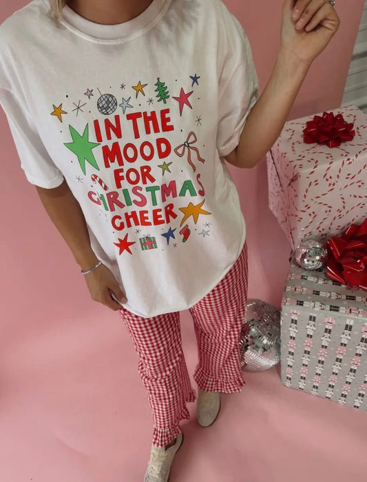 IN THE MOOD FOR CHRISTMAS CHEER TEE