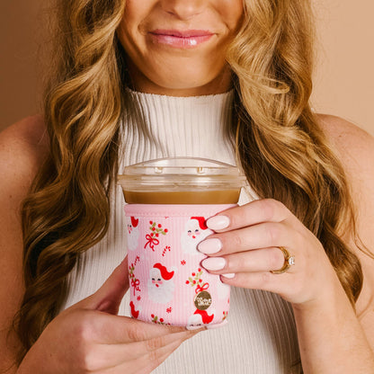 DRINK SLEEVE | REGULAR | HOLLY JOLLY SANTA