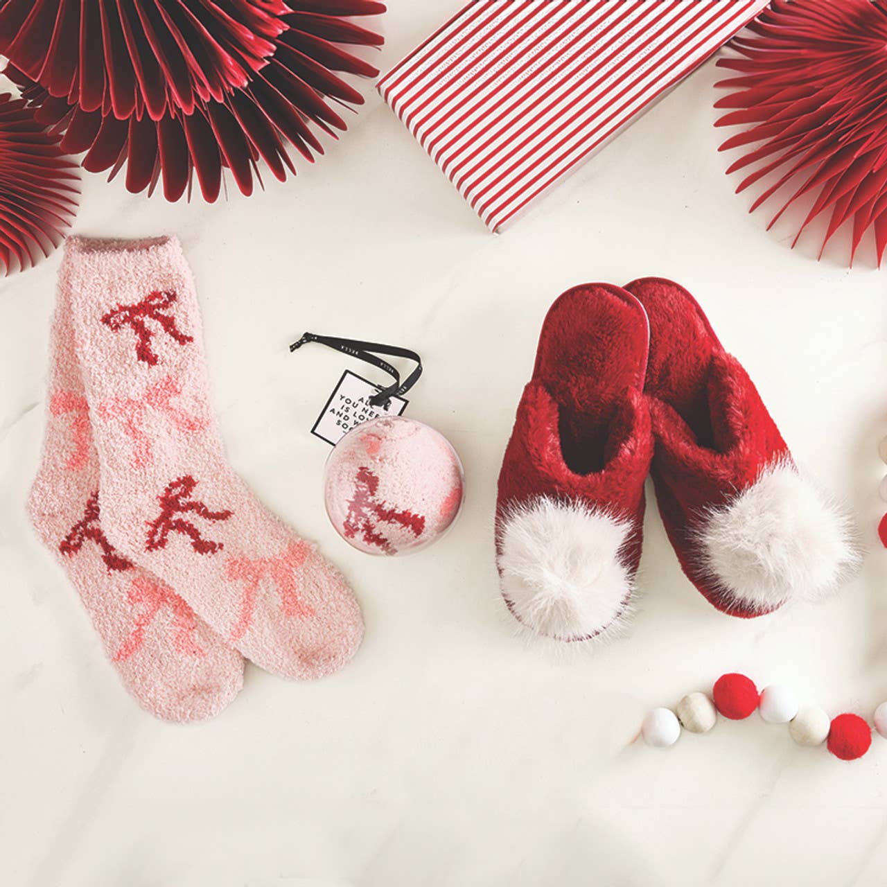 ORNAMENT SOCKS | BLUSH + BOWS